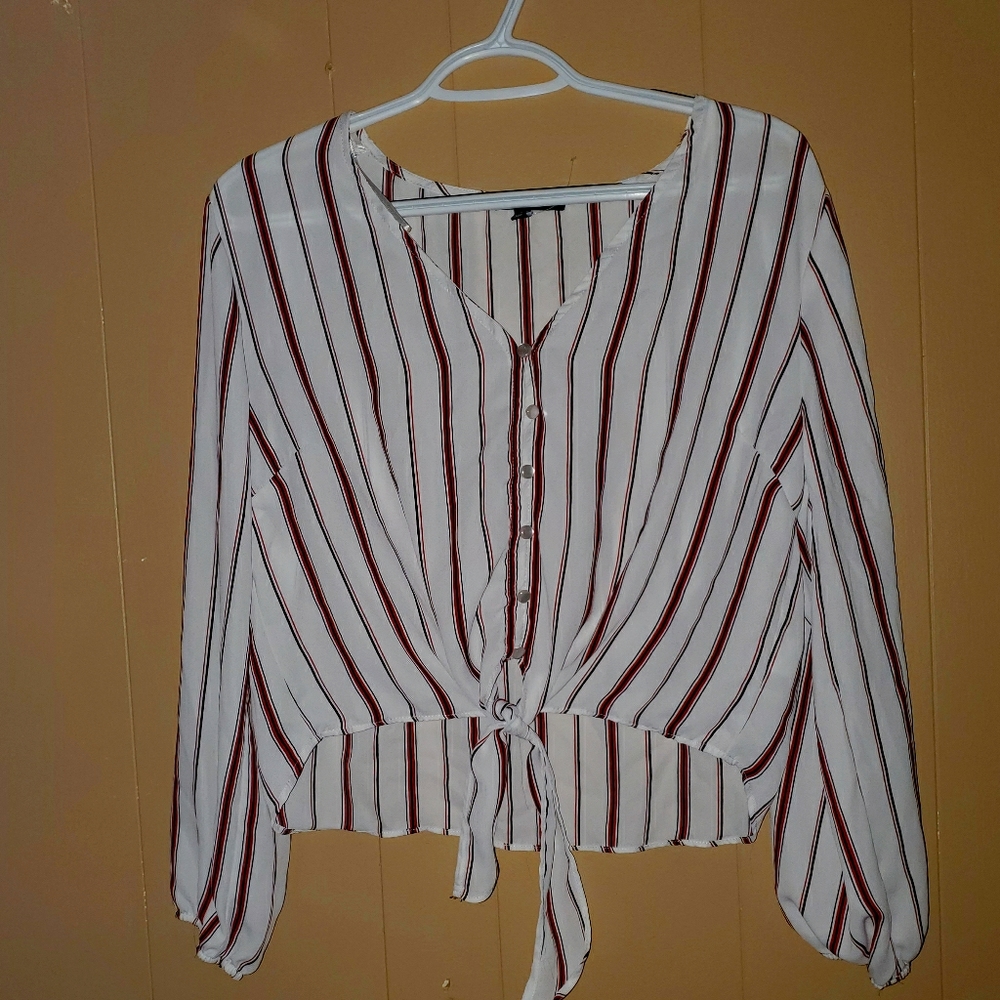 Blouse crop top